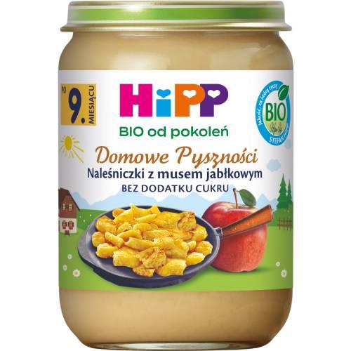 Zdjęcie produktu - HiPP Naleśniczki z musem jabłkowym, 190 g