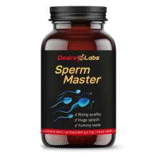 Zdjęcie produktu - DESIRE LABS Sperm Master, 90kaps. KR&Oacute;TKA DATA 30.11.2026