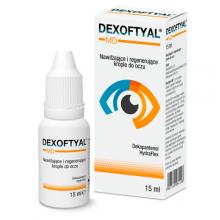 Zdjęcie produktu - Dexoftyal MD Nawilżające i regenerujące krople do oczu, 15 ml - ulga dla suchych, zmęczonych i podrażnionych oczu