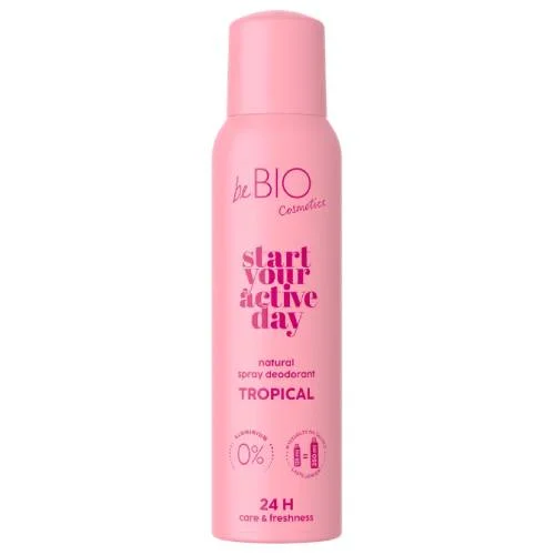 Zdjęcie produktu - BE BIO EWA CHODAKOWSKA Start Your Active Day Naturalny dezodorant do ciała Tropical, 125 ml