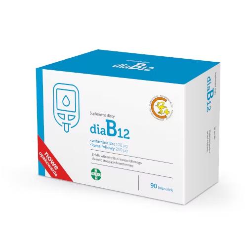 Zdjęcie produktu - DiaB12, 90 kaps.