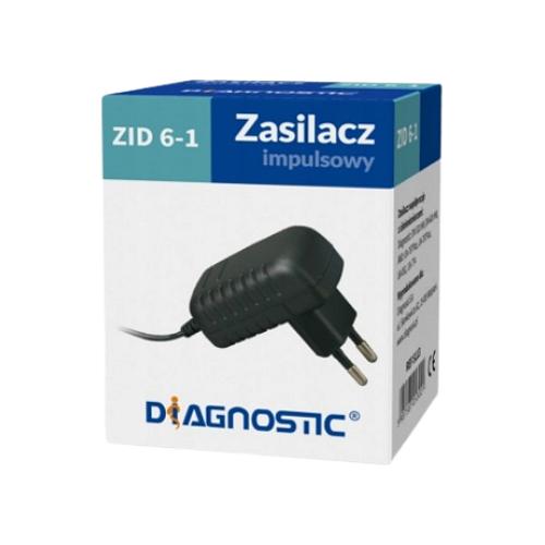 Zdjęcie produktu - DIAGNOSTIC Zasilacz impulsowy do ciśnieniomierzy ZID 6-1