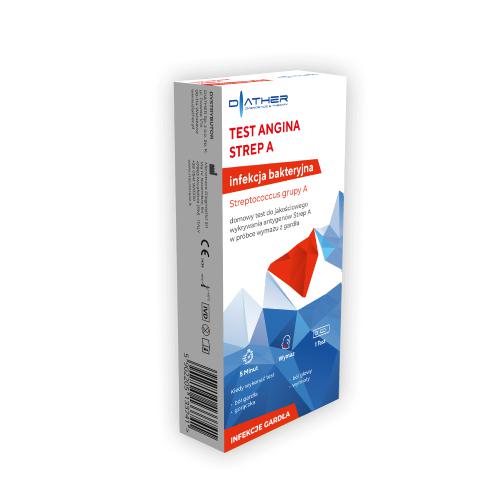 Zdjęcie produktu - DIATHER Test Angina Strep A