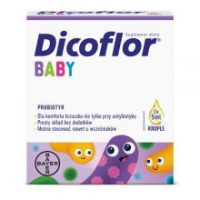 Zdjęcie produktu - Dicoflor Baby Krople probiotyczne dla niemowląt i dzieci,  2x 5 ml