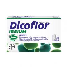 Dicoflor Ibsium probiotyk dla dzieci i dorosłych, 20 kaps.