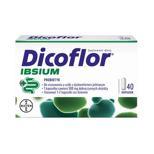 Dicoflor Ibsium, 40 kaps. - probiotyk do stosowania u os&oacute;b z dyskomfortem jelitowym