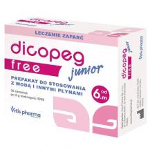 Zdjęcie produktu - DICOPEG Junior Free wyr&oacute;b medyczny o działaniu przeczyszczającym, 30sasz.