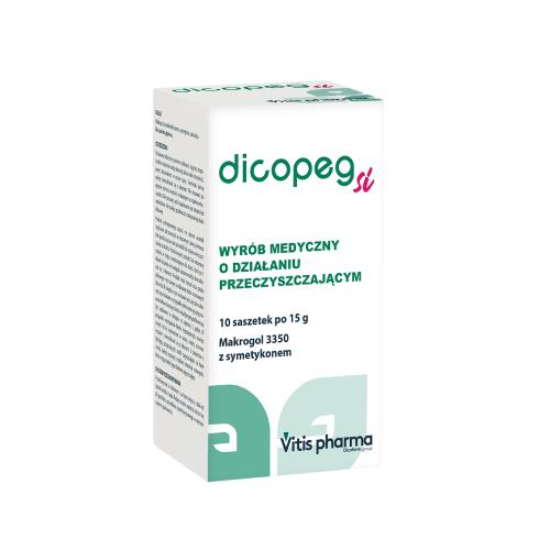 Zdjęcie produktu - Dicopeg SI, Proszek do sporządzania roztworu doustnego, 10 saszetek x 15g