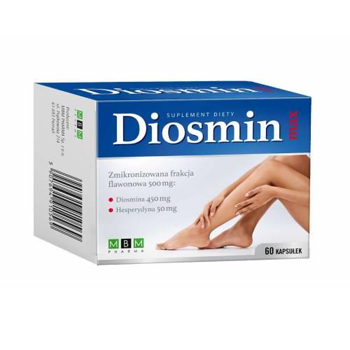 Zdjęcie produktu - Diosmin Max, 60 kaps.