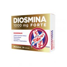Zdjęcie produktu - Diosmina Forte 1000 mg, 30 tabl. - suplement diety z diosminą