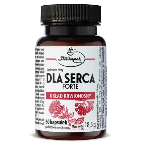 Zdjęcie produktu - Dla Serca Forte suplement diety z owocem głogu, 60 kaps. 