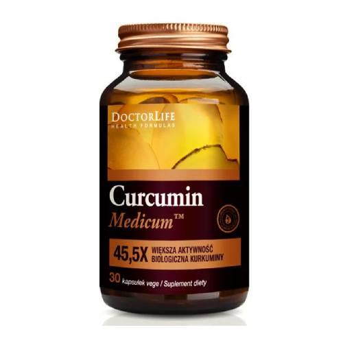 Zdjęcie produktu - Doctor Life Curcumin Medicum, 30 kapsułek