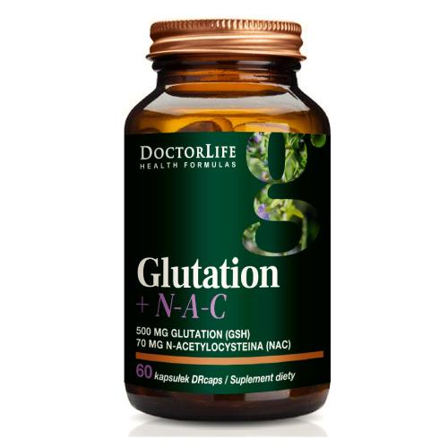 Zdjęcie produktu - Doctor Life Glutation + NAC, 60 kaps.