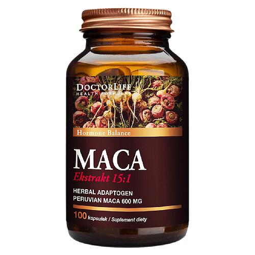 Zdjęcie produktu - Doctor Life Maca ekstrakt, 100 kaps.