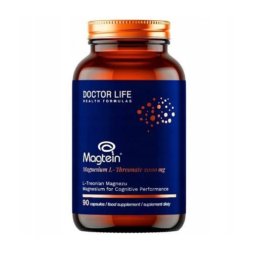 Zdjęcie produktu - Doctor Life Magtein Magnesium L-Threonate, 90 kaps.