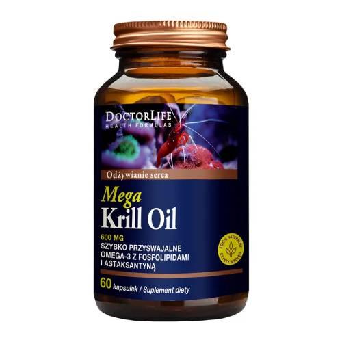 Zdjęcie produktu - Doctor Life Mega Krill Oil, 60 kaps.