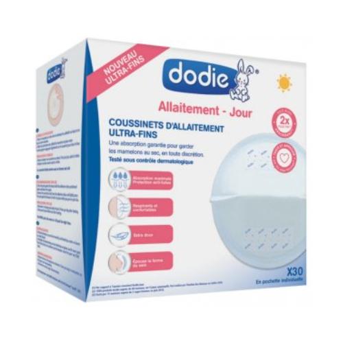 Zdjęcie produktu - Dodie Cienkie wkładki laktacyjne do biustonosza na dzień, 30szt.