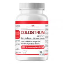 Zdjęcie produktu - DOMOWA APTECZKA Colostrum Bovinum Siara bydlęca, 100 kaps.