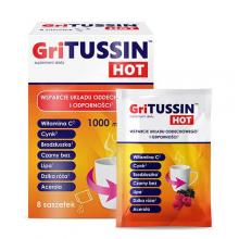 Zdjęcie produktu - DOMOWA APTECZKA Gritusin Hot, 8 saszetek