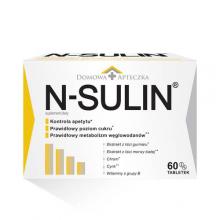 Zdjęcie produktu - DOMOWA APTECZKA N-Sulin, 60tabl.