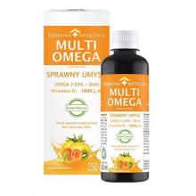 Zdjęcie produktu - DOMOWA APTECZKA Tran Multiomega Sprawny umysł, 250ml