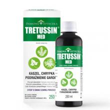 Zdjęcie produktu - DOMOWA APTECZKA Tretussin Med Syrop o smaku czarnej porzeczki, 250ml