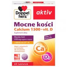 Zdjęcie produktu - DOPPELHERZ AKTIV Mocne kości - 60 tabletek