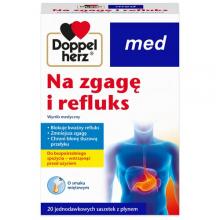 Zdjęcie produktu - Doppelherz Med Na zgagę i refluks, 20 sasz.