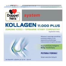 Zdjęcie produktu - DOPPELHERZ System Kollagen 11.000 Plus, 30 ampułek USZKODZONE/BRAK TEKTUROWEGO OPAKOWANIA