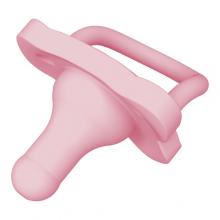 Zdjęcie produktu - Dr Brown's Standard Smoczek silikonowy o kształcie butelki, r&oacute;żowy, 0-6m