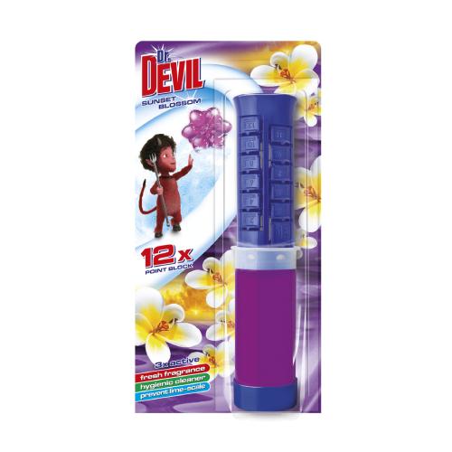 Zdjęcie produktu - Dr. DEVIL Punktowy żel do WC Sunset Blossom, 75ml