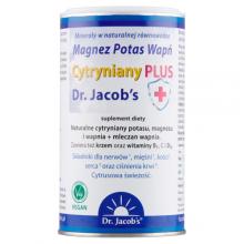Zdjęcie produktu - Dr. Jacob's Magnez Potas Wapń Cytryniany PLUS, 300 g