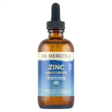 Zdjęcie produktu - Dr Mercola Zinc Liquid Drops Cynk w kroplach, 115 ml