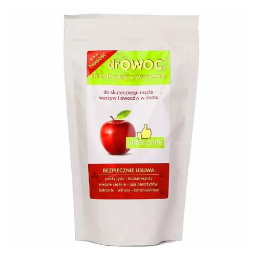 Zdjęcie produktu - Dr Owoc s&oacute;l do mycia owoc&oacute;w i warzyw, 300 g