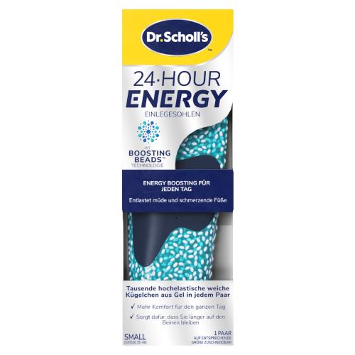 Zdjęcie produktu - Dr. Scholl's Wielofunkcyjne wkładki do but&oacute;w Energia 24 godziny r. S (35-40), 1 para