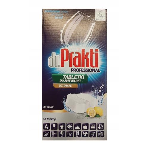 Zdjęcie produktu - DR.PRAKTI Ultimate Tabletki do zmywarki, 30szt.