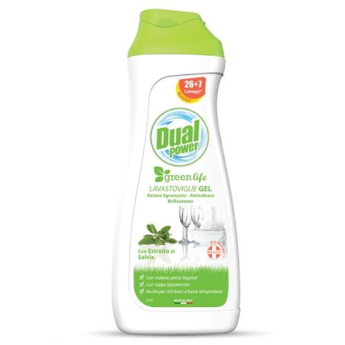 Zdjęcie produktu - DUAL POWER GreenLife Ekologiczny żel do zmywarki, 660ml