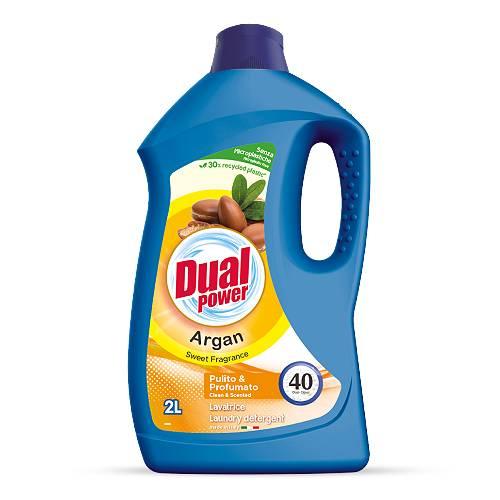 Zdjęcie produktu - DUAL POWER Płyn do prania ARGAN 40 prań, 2 l