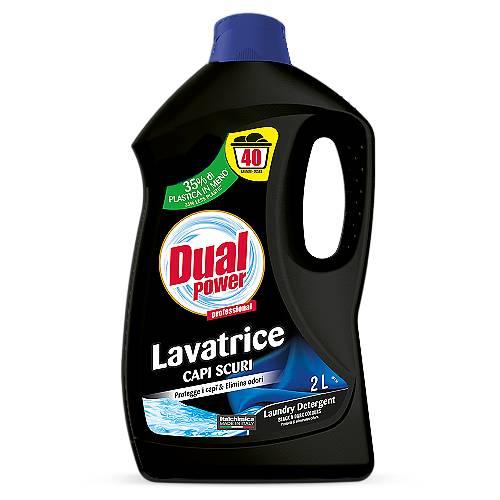 Zdjęcie produktu - DUAL POWER Płyn do prania CZARNY 40 prań, 2 l