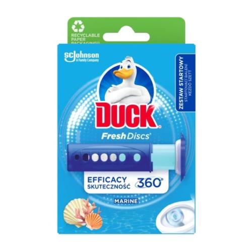 Zdjęcie produktu - DUCK Fresh Discs Żelowy krążek do toalety o zapachu morskim, 36ml