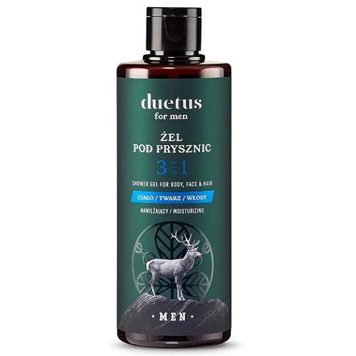 Zdjęcie produktu - DUETUS for Men Nawilżający żel pod prysznic dla mężczyzn, 300 ml