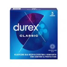 Zdjęcie produktu - DUREX CLASSIC Prezerwatywy, 3 sztuki