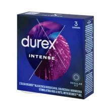 Zdjęcie produktu - DUREX Intense Stimulating Prezerwatywy, 3 sztuki 