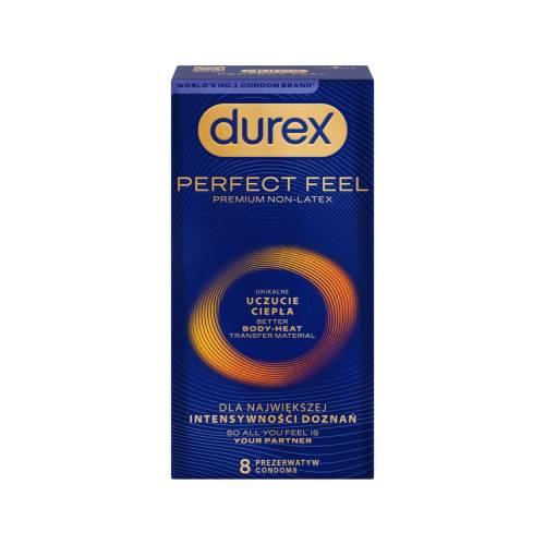 Zdjęcie produktu - Durex Perfect Feel Prezerwatywy, 8 szt.