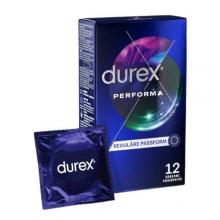 Zdjęcie produktu - DUREX PERFORMA Prezerwatywy, 12 szt. - prezerwatywy z żelem przedłużającym stosunek