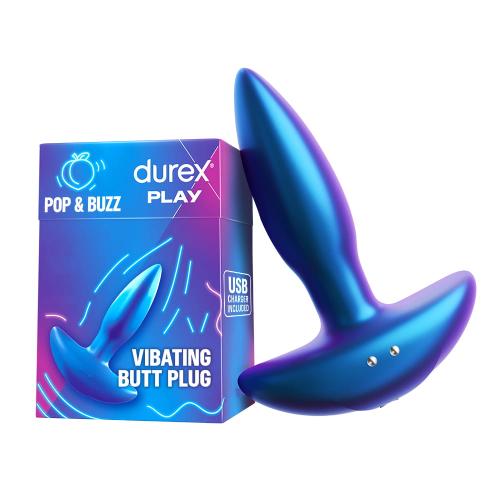 Zdjęcie produktu - DUREX Play Pop & Buzz Wibrujący korek analny