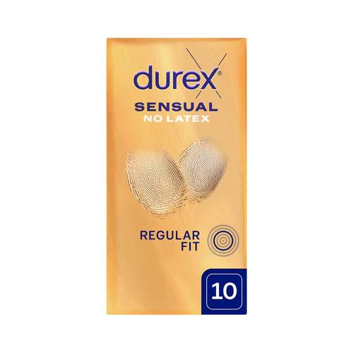 Zdjęcie produktu - DUREX Sensual No Latex Prezerwatywy nielateksowe, 10szt.