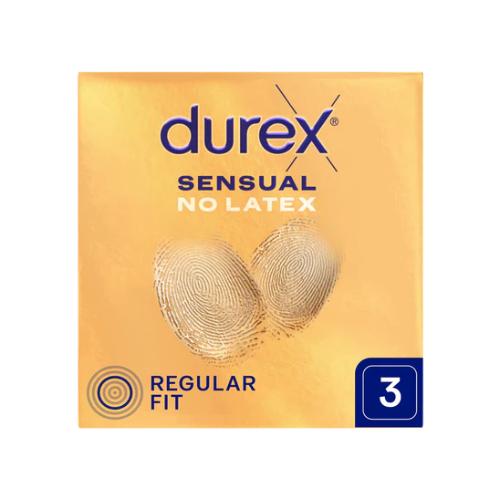 Zdjęcie produktu - DUREX Sensual No Latex Prezerwatywy nielateksowe, 3szt.
