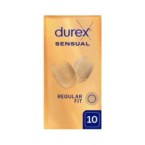 Zdjęcie produktu - DUREX Sensual Supercienkie prezerwatywy, 10szt.