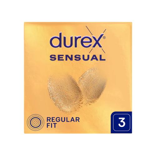 Zdjęcie produktu - DUREX Sensual Supercienkie prezerwatywy, 3szt.